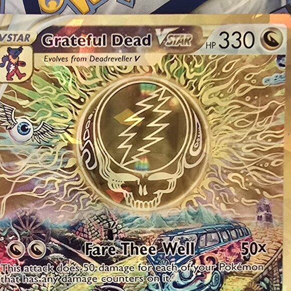 Grateful dead Vstar Pokemon Card - Fare Thee Well - Picture 6 of 8